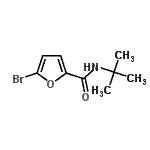 CAS#: 356562-19-1， 5-Bromo-N-(2-Methyl-2-Propanyl)-2-Furamide