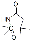 structure of CAS# 3566-61-8, 3,3,4,4-Tetramethylpyrrolidine-2,5-Dione;3,3,4,4-Tetramethylpyrrolidine-2,5-Quinone;Tetramethyl Succinimide;2,2,3,3-Tetramethylsuccinimide