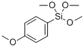 structure of CAS# 35692-27-4, 4-Methoxyphenyltrimethoxysilane;Trimethoxy(4-Methoxyphenyl)Silane;4-METHOXYPHENYLTRIMETHOXYSILANE;4-(Trimethoxysilyl)Anisole
