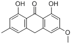 CAS#: 3571-31-1， 1,8-Dihydroxy-3-Methoxy-6-Methyl-10H-Anthracen-9-One