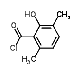 CAS#: 35716-43-9， 2-Hydroxy-3,6-Dimethylbenzoyl Chloride