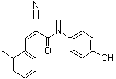 CAS#: 357315-51-6， (2Z)-2-Cyano-N-(4-Hydroxyphenyl)-3-(2-Methylphenyl)Acrylamide