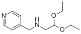 structure of CAS# 35822-55-0, 2,2-Diethoxy-N-(Pyridin-4-Ylmethyl)Ethanamine;2,2-Diethoxy-N-(4-Pyridylmethyl)Ethanamine;2,2-Diethoxyethyl-(4-Pyridylmethyl)Amine;Nsc83239