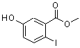 结构式 CAS# 358672-64-7, 5-羟基-2-碘苯甲酸甲酯