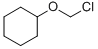 structure of CAS# 3587-62-0, Chloromethyl Cyclohexyl Ether;CHLOROMETHYL CYCLOHEXYL ETHER