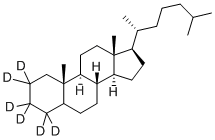 CAS#: 358731-18-7， Cholestane-2,2,3,3,4,4-D6