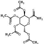 CAS#: 358738-47-3， (2R,3S,4S,5R,6R)-2-(Acetoxymethyl)-6-Carbamothioyltetrahydro-2H-Pyran-3,4,5-Triyl Triacetate
