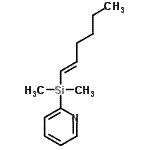 CAS#: 358782-76-0， 2-[(1E)-1-Hexen-1-Yl(Dimethyl)Silyl]Pyridine