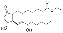 structure of CAS# 35900-16-4, Prostaglandin E1 Ethyl Ester
