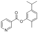 CAS#: 35931-29-4， (2-Methyl-5-Propan-2-Ylphenyl) Pyridine-3-Carboxylate