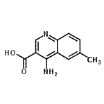 CAS#: 359427-49-9， 4-Amino-6-Methyl-3-Quinolinecarboxylic Acid