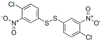 structure of CAS# 35964-48-8, Bis(4-Chloro-3-Nitrophenyl)Disulfide;1-Chloro-4-(4-Chloro-3-Nitro-Phenyl)Disulfanyl-2-Nitro-Benzene;4-Chloro-3-Nitrophenyl Disulfide;Nsc677442