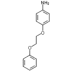 structure of CAS# 35965-96-9, 4-(2-Phenoxyethoxy)Aniline;[4-(2-phenoxyethoxy)phenyl]amine;4-(2-phenoxyethoxy)aniline;4-(2-phenoxyethoxy)phenylamine