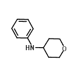 structure of CAS# 360058-83-9, N-Phenyltetrahydro-2H-Pyran-4-Amine;N-phenyl-N-tetrahydro-2H-pyran-4-ylamine;phenyl(tetrahydro-2H-pyran-4-yl)amine