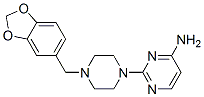 CAS#: 3601-76-1， 2-[4-(1,3-Benzodioxol-5-Ylmethyl)Piperazin-1-Yl]Pyrimidin-4-Amine
