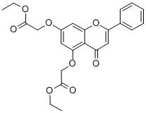 CAS#: 36086-89-2， Ethyl 2-[7-(2-Ethoxy-2-Oxoethoxy)-4-Oxo-2-Phenylchromen-5-Yl]Oxyacetate