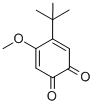 structure of CAS# 36122-03-9, 4-Tert-Butyl-5-Methoxy-o-Benzoquinone;4-TERT-BUTYL-5-METHOXY-1,2-BENZOQUINONE;4-Tert-Butyl-5-Methoxy-O-Benzoquinone;4-TERT-BUTYL-5-METHOXY-1,2-QUINONE