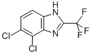 CAS#: 3615-21-2， 4,5-Dichloro-2-Trifluoromethylbenzimidazole