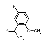 CAS#: 361548-86-9， 5-Fluoro-2-Methoxybenzenecarbothioamide