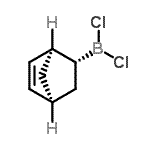 CAS 登录号：36169-97-8， (1R,2R,4R)-双环[2.2.1]庚-5-烯-2-基(二氯)硼烷