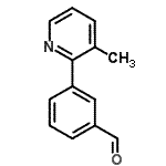 CAS#: 362052-27-5， 3-(3-Methyl-2-Pyridinyl)Benzaldehyde