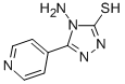 structure of CAS# 36209-51-5, 4-Amino-5-(4-Pyridyl)-4 H-1,2,4-Triazole-3-Thiol;4-AMINO-5-(4-PYRIDYL)-4H-1,2,4-TRIAZOLE-3-THIOL 97%;4-AMINO-5-PYRIDIN-4-YL-4H-[1,2,4]TRIAZOLE-3-THIOL;4-AMINO-5-(4-PYRIDYL)-4 H-1,2,4-TRIAZOLE-3-THIOL