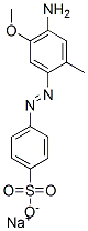 CAS#: 3626-35-5， 4-(4-Amino-5-Methoxy-2-Methylphenyl)Diazenylbenzenesulfonic Acid Sodium salt