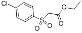 structure of CAS# 3636-65-5, Ethyl 2-[(4-Chlorophenyl)Sulphonyl]Acetate;[(4-Chlorophenyl)Sulfonyl]Acetic Acid Ethyl Ester;ETHYL 2-[(4-CHLOROPHENYL)SULPHONYL]ACETATE;ETHYL[(4-CHLOROPHENYL)SULPHONYL]ACETATE
