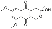 CAS#: 36379-67-6， 3,4-Dihydro-3-Hydroxy-7,9-Dimethoxy-3-Methyl-1H-Naphtho[2,3-c]Pyran-5,10-Dione