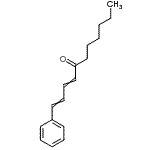 CAS 登录号：36383-97-8， 1-苯基-1,3-十一碳二烯-5-酮