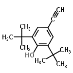 CAS#: 36384-85-7， 4-Ethynyl-2,6-Bis(2-Methyl-2-Propanyl)Phenol