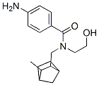 CAS#: 36398-85-3， 4-Amino-N-(2-Hydroxyethyl)-N-[(5-Methyl-6-Bicyclo[2.2.1]Heptanyl)Methyl]Benzamide