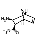 CAS 登录号：364078-14-8， (1S,2R,3S,4R)-3-氨基双环[2.2.1]庚-5-烯-2-甲酰胺