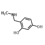 CAS#: 364365-60-6， 4-[(Methylamino)Methyl]-1,3-Benzenediol