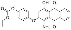 CAS#: 36490-27-4， [4-(1-Amino-4-Hydroxy-9,10-Dioxoanthracen-2-Yl)Oxyphenyl] Ethyl Carbonate