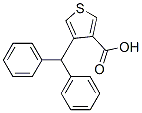 CAS#: 36540-51-9， 4-[Di(Phenyl)Methyl]Thiophene-3-Carboxylic Acid