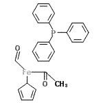 CAS#: 36548-61-5， Acetyl(2,4-Cyclopentadien-1-Yl)Formyliron - Triphenylphosphine (1:1)