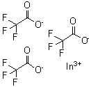 结构式 CAS# 36554-90-2, 三氟乙酸铟