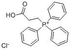 结构式 CAS# 36626-29-6, (2-羧基乙基)三苯基鏻氯化物