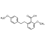 CAS#: 36640-14-9， 2-Methoxy-6-[2-(4-Methoxyphenyl)Ethyl]Benzoic Acid