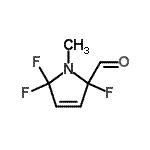 CAS#: 367275-87-4， 2,5,5-Trifluoro-1-Methyl-2,5-Dihydro-1H-Pyrrole-2-Carbaldehyde