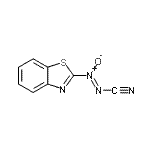 CAS#: 367278-40-8， 2-[(Z)-Cyano-azoxy]-1,3-benzothiazole