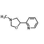 CAS#: 367493-82-1， 2-(3-Methyl-1,3-Oxazolidin-5-Yl)Pyridine