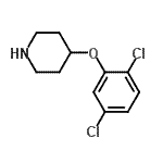CAS#: 367501-13-1， 4-(2,5-Dichlorophenoxy)Piperidine