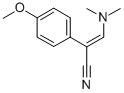 structure of CAS# 36758-77-7, 3-(Dimethylamino)-2-(4-Methoxyphenyl)Acrylonitrile;3-Dimethylamino-2-(4-Methoxyphenyl)Prop-2-Enenitrile;3-Dimethylamino-2-(4-Methoxyphenyl)Acrylonitrile;(Z)-3-Dimethylamino-2-(4-Methoxyphenyl)Acrylonitrile