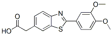 CAS#: 36782-53-3， 2-[2-(3,4-Dimethoxyphenyl)-1,3-Benzothiazol-6-Yl]Acetic Acid