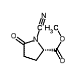 CAS#: 367906-53-4， Methyl 1-Cyano-5-Oxo-L-Prolinate