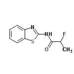 CAS#: 368873-12-5， N-(1,3-Benzothiazol-2-Yl)-2-Fluoropropanamide