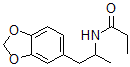 CAS 登录号：3689-97-2， N-[1-(1,3-苯并二氧戊环-5-基)丙-2-基]丙酰胺