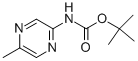 structure of CAS# 369638-68-6, (5-Methylpyrazinyl)-Carbamic Acid 1,1-Dimethylethyl Ester;Carbamic Acid, (5-Methylpyrazinyl)-, 1,1-Dimethylethyl Ester (9CI);Carbamic Acid,N-(5-Methyl-2-Pyrazinyl)-, 1,1-Dimethylethyl Ester;Tert-Butyl N-(5-Methylpyrazin-2-Yl)Carbamate